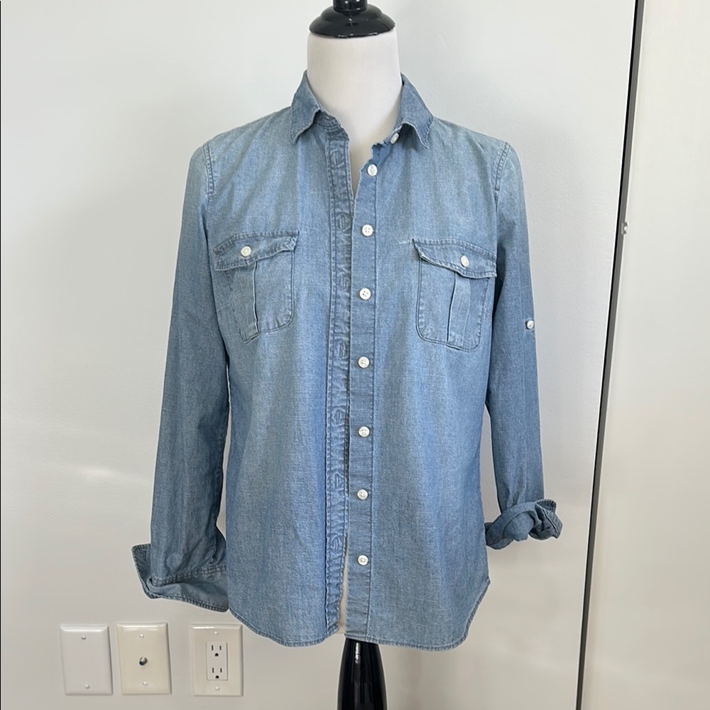 Blue Denim Shirt
